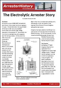 The Electrolyte Arrester Story